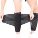 Hobrave Calf Brace Shin 2 Pack Splint Compression Wrap Sleeve for Torn Calf Muscle Pain Relief Strain Sprain Injury Adjustable Leg Support Men and Women XXX-Large Plus-Style