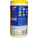 Clorox Disinfecting Wipes Lemon 225 Count - 3 Packs of 75 - Kills 99.9% of Germs - Buy Online on GoSupps.com