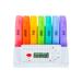 e-Pill 4 Times a Day x 7 Day Weekly Pill Organizer Vitamin and Medicine Pill Box Reminder - with Timer