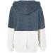 Hanxiulin Oversized Plush Jacket for Women - Warm Fleecemantel Hooded Cardigan & Cozy Winter Trench Coat in Blue - Perfect for Cold Weather - Buy Online on GoSupps.com