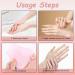 KASESSS 1 Set Silicone Hand and Foot Moisturiser Socks Moisturising Socks for Women Spa Moisturising Gloves and Socks Reusable Moisture Socks Soft Foot Cream Socks for Softening Rough Skin - Buy Online on GoSupps.com