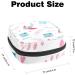 GIAPB Period Bag - Sanitary Napkin Storage & Travel Makeup Pouch - Bird and Letter Color1610 - Buy Online on GoSupps.com