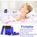Alldomain 8Pcs 10Ml Cobalt Blue Roller Bottles | Stainless Steel Roller Balls - Perfect for Essential Oils & DIY Projects | International Shipping Available - Buy Online on GoSupps.com