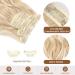 2023 Upgrade Clip in Hair Extension - Long Wavy Golden Blonde Hairpiece 20 inch - 4PCS Synthetic Fiber - Beach Waves for Women - YOGFIT Hair Extension Clips for Daily Use - Buy Online on GoSupps.com
