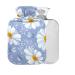 Heat bottle with reference 1 L retro-geese flower design small for pain relief back pain hot and cold therapy BPA-free