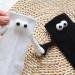 Kkrogtp Magnetic Sucktion Couple Holding Hands Socks - 3D Doll Design | Cute & Funny Gifts for Women Men | Mid-Tube, 2pcs White - Buy Online on GoSupps.com