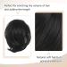 BARSDAR HAARDIAD Hair Extensions - Straight Synthetic Hair Ponytail Scrunchie for Women - 20cm Light Ash Brown & Bleach Blonde - Buy Online on GoSupps.com