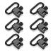 VicBre 6 Pack Quick Release Sling Swivels Metal Sling Swivels for Rifle Shotgun 2.5 cm