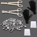 64pcs Stainless Steel Piercing Kit for Belly, Septum & all Piercings - Buy Online on GoSupps.com