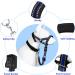 Adjustable Barkless Soft Dog Muzzle for Medium & Large Dogs - No Pulling Comfortable Fit Easy Control for Walks - Blue L (Snout 9.5-14) - Buy Online on GoSupps.com