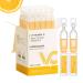 Vitamin C Serum for Face Hydrate and Firm Skin Moisturizing Vitamin E Smoothing Dry/Sensitive Skin Dull and Dry Skin Face Serum for Women 25 Ampoules