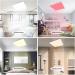 Buy RGB Dimmable Glitter LED Ceiling Lamp 45cm Remote Control Angular Lighting for Living Room Bedroom & Kids' Room - 24W White Ceiling Light - Buy Online on GoSupps.com