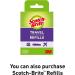 Scotch-Brite Mini Travel Lint Roller - 30 Sheets - Perfect for Pet Hair - Buy Online on GoSupps.com