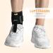 Tenbon Foot Orthosis for Foot Lifting Weakness - Ankle Bandage & Splint for Drop Foot - Lightweight Supportive Shoes for Left & Right (Black) - Buy Online on GoSupps.com