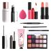 Fowybe 14-part make-up kit-multi-purpose make-up pallet |Make -up box |Make-up set for teens eyeshadow palette lip gloss powder squabble concealer stick and more