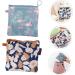 SEWOART 4pcs Sanitary Napkin Storage Bag Travel Pouch Set - Organizer for Sanitary Pads & Tampons - Buy Online on GoSupps.com