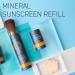 Brush On Block Mineral Sunscreen Powder Refill - SPF 30 Natural Broad-Spectrum Protection for Sensitive Skin - UVA/UVB Face Protection - Reef Friendly (Translucent) - Buy Online on GoSupps.com
