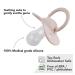 Doodalou Furry Friend Plush Pacifier Toy - Bunny with Doodalou Pacifier - Buy Online on GoSupps.com