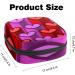Javenproeqt Portable Women's Binding Bags | Menstrual Cup & Tampon Pocket for Teenage Girls | Violet Red Multicolored - Buy Online on GoSupps.com