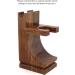 Haryali London Sustainable Shaving Stand | 2 in 1 Wooden Razor & Brush Holder - Buy Online on GoSupps.com