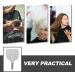 FRCOLOR Barber Salon - Plastic Hair Spray Protector Mask Reusable Hairspray Haircut Cover - Buy Online on GoSupps.com