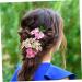 HAPINARY leaf wedding hair comb women's hair side comb hair accessories headpiece for bride hair comb hair Hair up Clip issue card bride small Japanese and Korean headgear - Buy Online on GoSupps.com
