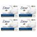 Dove Orginal Beauty Cream Bar 3 in 1 Cleanses Moisturises and Nourishes Sulphate-Free Bath Soap for Soft and Smooth Skin Suitable for Daily Use 4x90g 22.5 g (Pack of 4)
