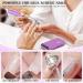 Kredioo 350000RPM Rechargeable Nail Drill for Acrylic Gel Nails - Salon Quality Electric Nail File for Manicure - Purple - Buy Online on GoSupps.com