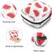 GIAPB Period Bag | Sanitary Napkin Storage & Travel Makeup Pouch - Red Watermelon Fruit Color - Buy Online on GoSupps.com
