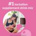UpSpring MilkFlow Fenugreek & Blessed Thistle Drink - Berry Flavor, 16 Packets (10g Each) for Lactation Support - Buy Online on GoSupps.com