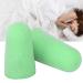 2Pcs Sponge Earplugs for Improved Sleep and Hearing Protection - Perfect for Home Travel and Workplace Use Green