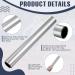 24 Pcs Aluminum Field Track Relay Baton for Students & Athletes - Silver - Buy Online on GoSupps.com