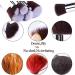 Voko 11-Piece Makeup Brush Set | Natural Bamboo & Soft Synthetic Brushes | Includes Concealers Lip & Eyeshadow Brushes | Travel Bag Included - Buy Online on GoSupps.com