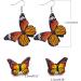FEYLIE Earrings - 2 Pairs Elegant Butterfly Studs for Women | Summer 2023 Trendy Bohemian Jewelry Accessories - Buy Online on GoSupps.com