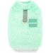 Zunea Fleece Winter Jacket for Small Dogs | Warm Soft Coat & Sweater for Chihuahua & Cats | Cold Weather Pet Clothing with D-Ring | Cozy Green Puppy Outfit - Buy Online on GoSupps.com