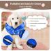 Lyneun Inflatable Breaker Crane for Dogs & Cats - Adjustable Hinge & Leak Protection - Soft Dog Collar - Blue S - Buy Online on GoSupps.com