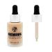 W7 Genius Foundation - Liquid To Powder Finish Foundation for Poreless  Matte Light To Medium Coverage - 30ml (Sand Beige) Sand Beige 1.05 Ounce (Pack of 1)