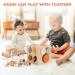 Youuus 5-in-1 Wooden Motor Cubes | Montessori Baby Toys for Motor Skills | Educational Activity Center for Toddlers - International Shipping - Buy Online on GoSupps.com