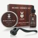 INVJOY Beard Growth Kit VIKICON Beard Care Set Beard Growth for Men Beard Derma Roller Beard Growth Serum Oil Beard Balm