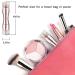 Bling Toman 4 in 1 Makeup Brush Set - Rose Gold Mini Travel Brushes - Buy Online on GoSupps.com