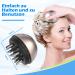 Scalp Massage Brush & 2-in-1 Hair Applicator Bottle - 30ml for Hair Treatment & Essential Oil Application - Buy Online on GoSupps.com