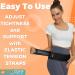 Buy Sacroiliac Hip Belt for Sciatica & Lower Back Pain Relief | Adjustable Grey Hip Brace for Men & Women (32-47 inch - Buy Online on GoSupps.com
