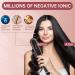 Negative Ionic Hair Straightener Brush - 9 Temp Settings Fast Heating Anti-Scald & Auto Shut Off - Black Hair Straightening Comb - Buy Online on GoSupps.com