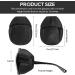 eZAKKA Silk Eye Patches for Adults & Kids - Left & Right Eye 2 Pcs, Medical Patch for Glasses, Amblyopia & Strabismus - Black Large (2 Packs) - Buy Online on GoSupps.com