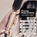 FURIDEN Hot Straightening Brush for Black Women | Ionic Hair Straightener & Cepillo Alisador de Cabello Gold - Buy Online on GoSupps.com