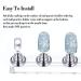 6 Sets Magnetic Nail Tip Display Holder - Acrylic Nail Display Stand for DIY Manicure & Salon | 6 Colors Available - Buy Online on GoSupps.com