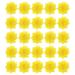 EXCEART You Will Receive a Hundred Aroma Diffuser Flowers to Meet Your Daily Requirements. Yellow