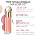 NewBang Liquid Blush Highlighter Contour Trio Set - 3pcs Cream Matte Blusher Rouge Dewy Cheek Tint Shimmer Glitter Luminizers Face Contouring Bronzer Makeup Pen - Buy Online on GoSupps.com