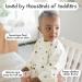 Bubba Bear Baby Long Sleeve Weaning Bib Set | Toddler Led Feeding Accessories for 6+ Months | Waterproof Apron Cape for Babies | Beige Confetti Design - Buy Online on GoSupps.com