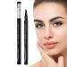 Multi-Fork Eyebrow Eyebrow Contouring Sweatproof Pencil - Eyebrow Makeups with Natural Effect for Home Traveling Working Dating Gathering Hixip 5# Light Gray